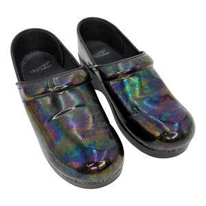 Dansko Petrol Patent Professional Clog Size 39/8.5